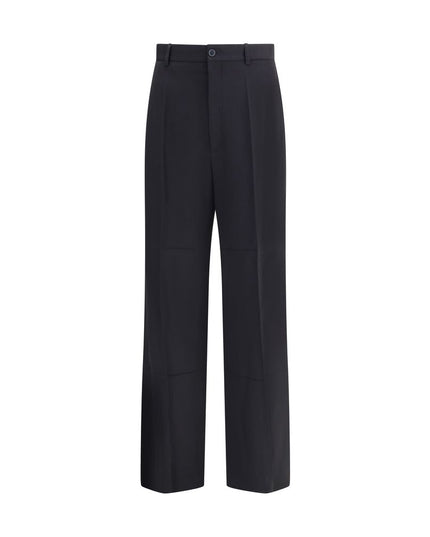 Balenciaga Black Viscose Dress Pants