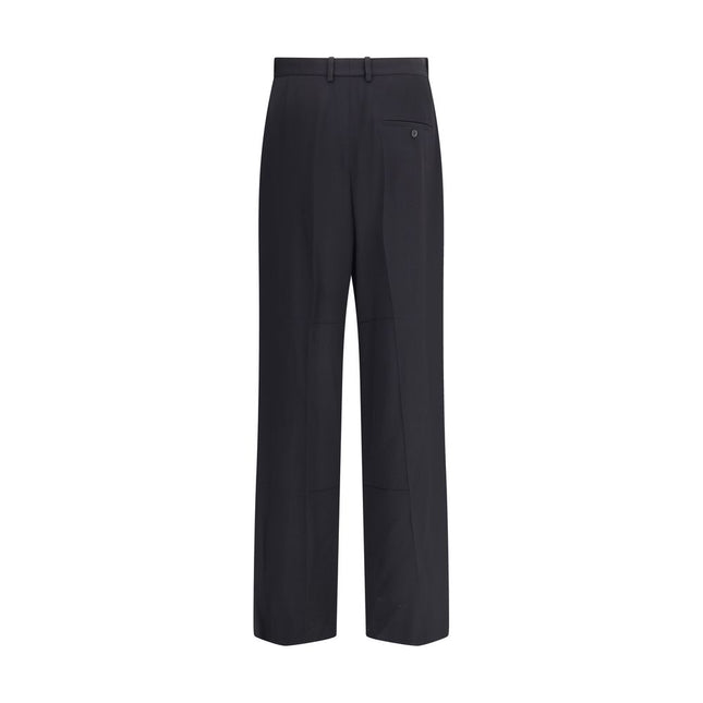 Balenciaga Black Viscose Dress Pants