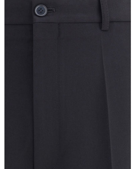 Balenciaga Black Viscose Dress Pants