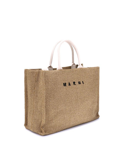 Marni Beige Polyamide Shoulder Bag