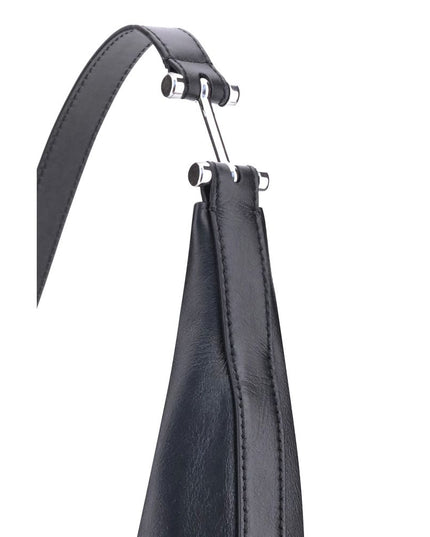 Marni Black Calf Leather Bos Taurus Shoulder Bag