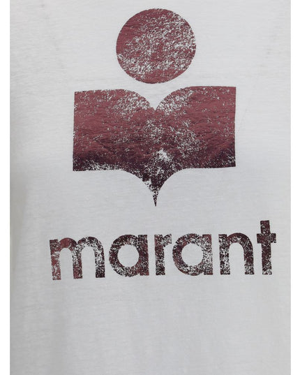 Marant Etoile White Linen T-Shirt