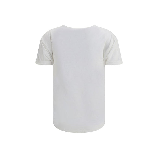 Marant Etoile White Linen T-Shirt