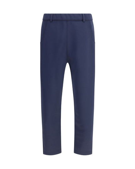 Prada Blue Polyester Casual Pants