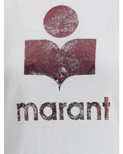 Marant Etoile White Linen T-Shirt