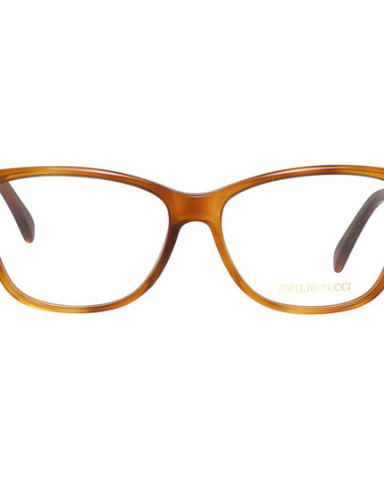 Emilio Pucci Brown Plastic Glasses (Frames)