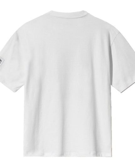 Comme Des Fuckdown White Cotton T-Shirt