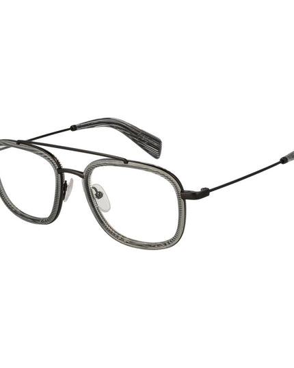 Yohji Yamamoto Gray Plastic Glasses (Frames)