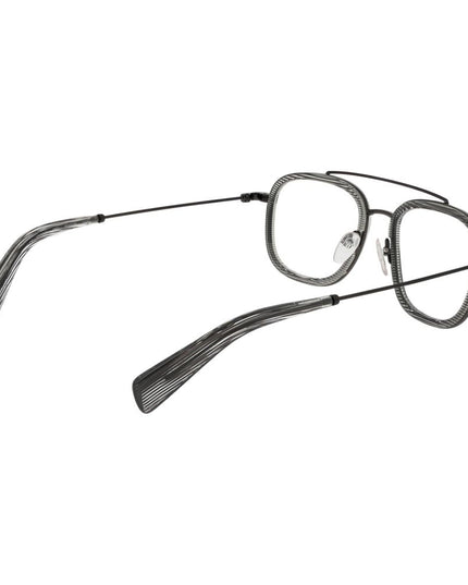 Yohji Yamamoto Gray Plastic Glasses (Frames)