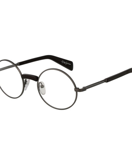 Yohji Yamamoto Gray Metal Glasses (Frames)