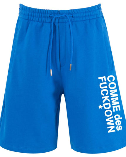 Comme Des Fuckdown Blue Cotton Short