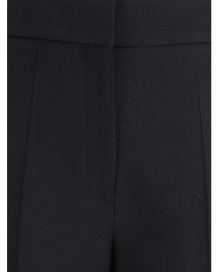 Valentino Black Wool Dress Pants