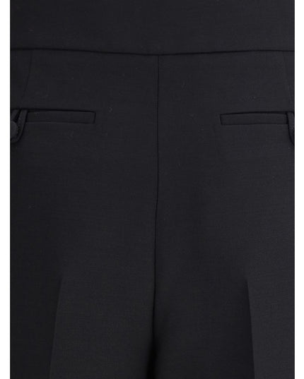 Valentino Black Wool Dress Pants