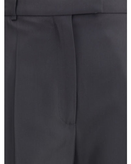 Alexander McQueen Black Wool Dress Pants