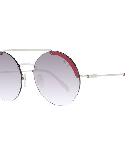 Emilio Pucci Gold Metal Sunglasses