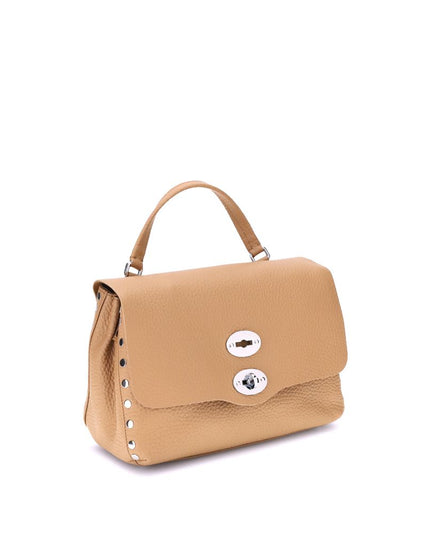 Zanellato Beige Calf Leather Bos Taurus Handbag