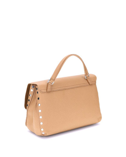 Zanellato Beige Calf Leather Bos Taurus Handbag