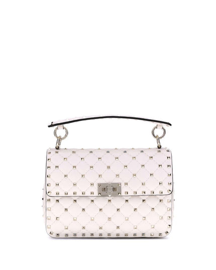 Valentino Garavani Cream Lamb Ovis Aries Aries Shoulder Bag