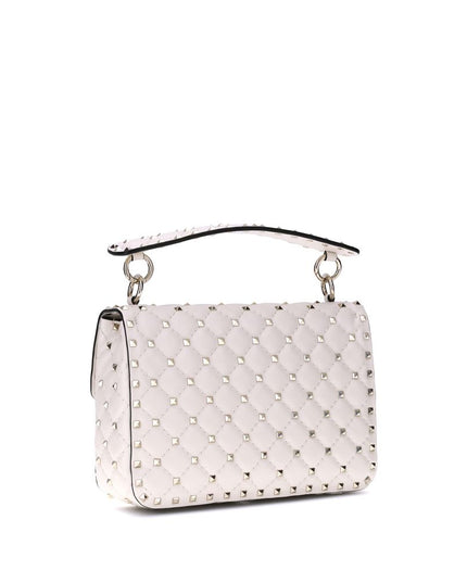 Valentino Garavani Cream Lamb Ovis Aries Aries Shoulder Bag