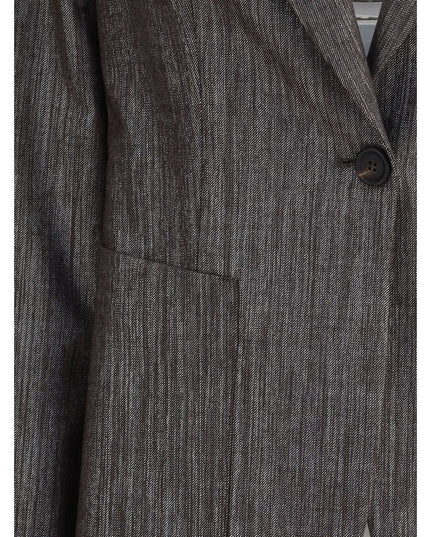 Brunello Cucinelli Yellow Polyester Blazer