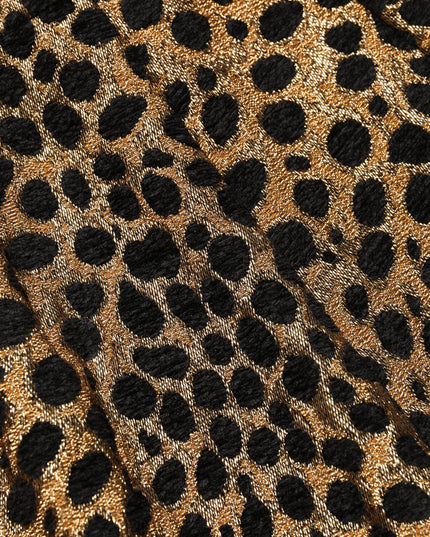 Dolce & Gabbana Brown Leopard High Waisted Hot Pants Shorts