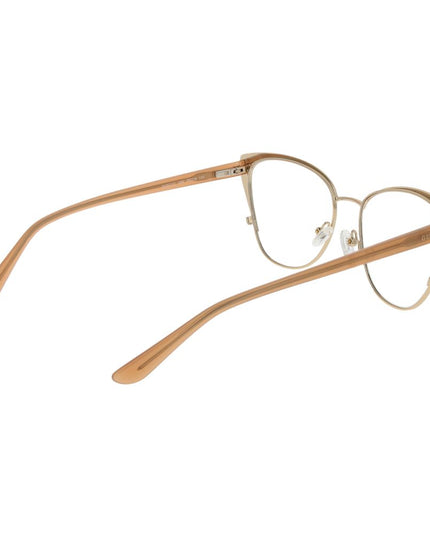 Guess Beige Metal Glasses (Frames)
