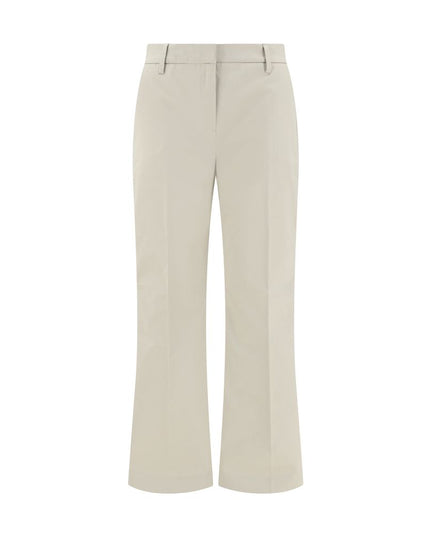 True Royal Sandy Beige Cotton Pants
