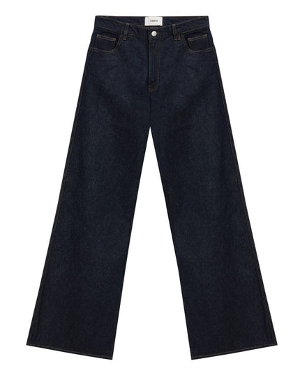 Coperni Blue Cotton High-Waisted Jean