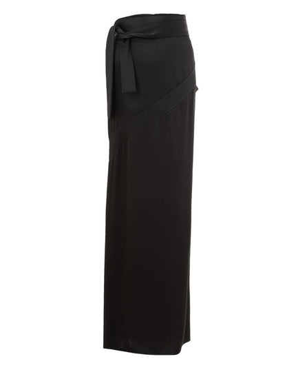 Tom Ford Black Acetate Long Skirt