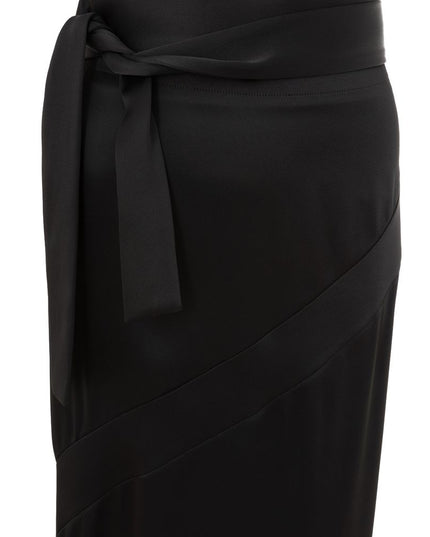 Tom Ford Black Acetate Long Skirt