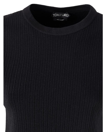 Tom Ford Black Silk T-Shirt