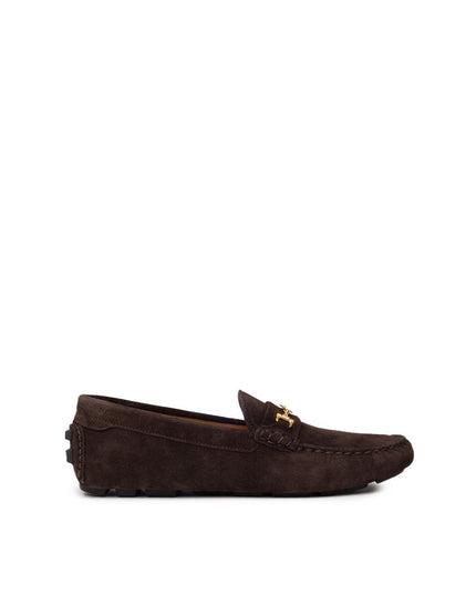 Bally Brown Leather Moccassin