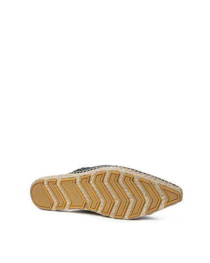 Bottega Veneta Green Leather Espadrilles