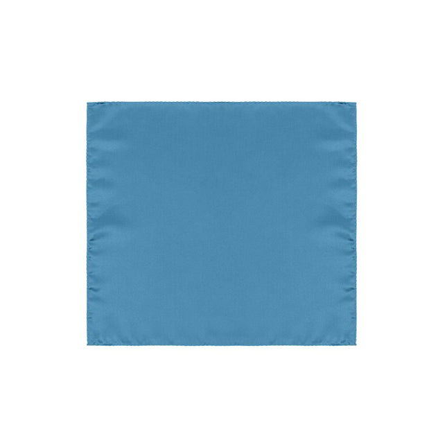 Dolce & Gabbana Light Blue Silk Pocket Square