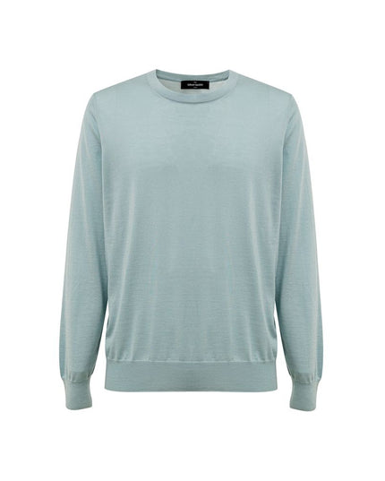 Gran Sasso Blue Cashmere Cashmere Sweater