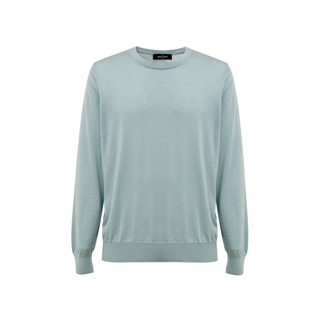 Gran Sasso Blue Cashmere Cashmere Sweater