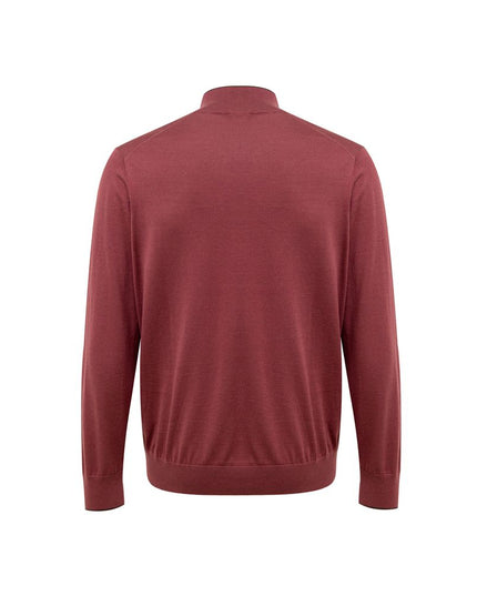 Gran Sasso Red Silk T-Shirt