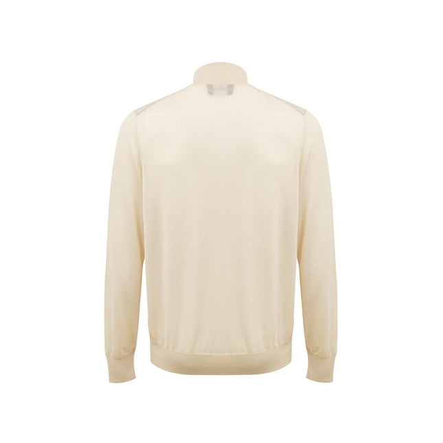 Gran Sasso Beige Wool T-Shirt