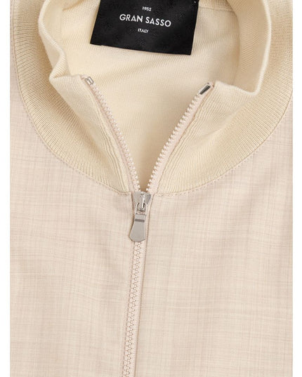 Gran Sasso Beige Wool T-Shirt