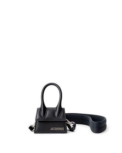 Jacquemus Black Leather Handbag