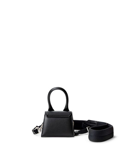 Jacquemus Black Leather Handbag