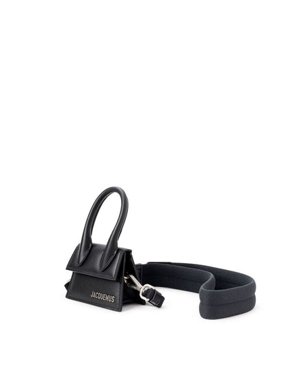 Jacquemus Black Leather Handbag