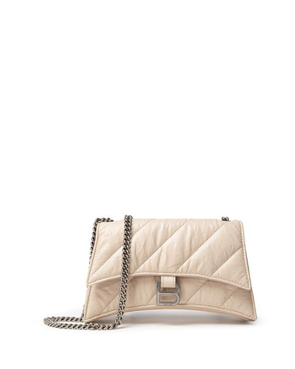 Balenciaga Beige Leather Shoulder Bag