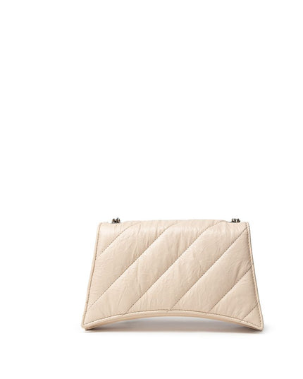 Balenciaga Beige Leather Shoulder Bag