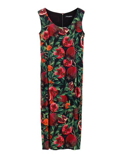 Dolce & Gabbana Bicolor Viscose Long Dress