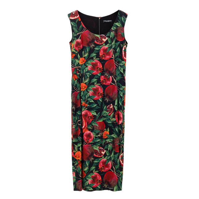 Dolce & Gabbana Bicolor Viscose Long Dress