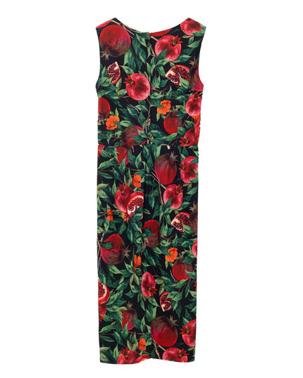 Dolce & Gabbana Bicolor Viscose Long Dress