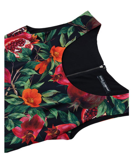 Dolce & Gabbana Bicolor Viscose Long Dress