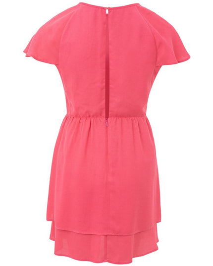 Armani Exchange Fuchsia Viscose Casual Dress