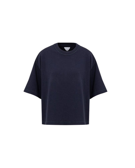 Bottega Veneta Blue Cotton T-Shirt